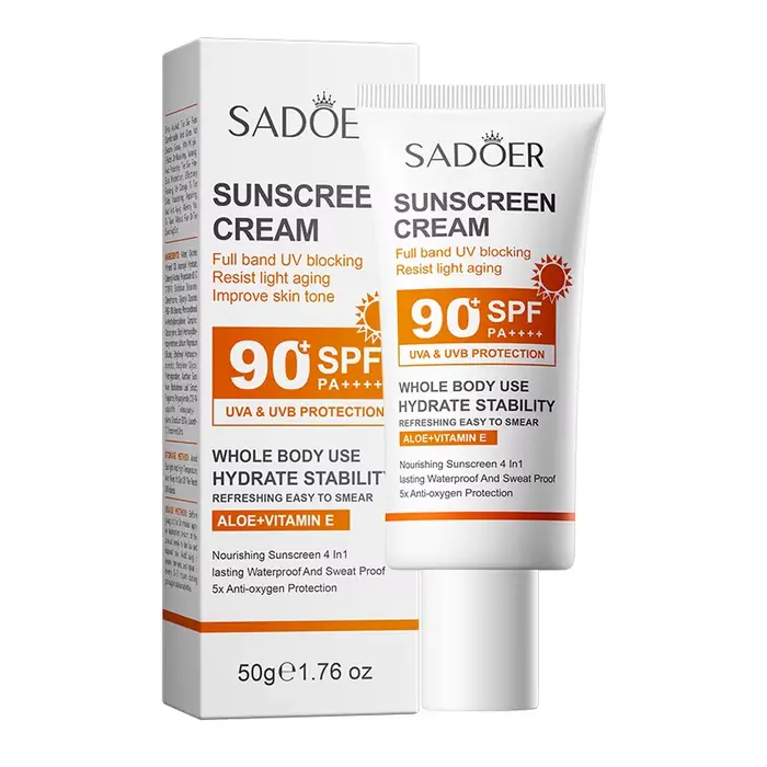 Crème solaire visage et corps Sadoerspf90+