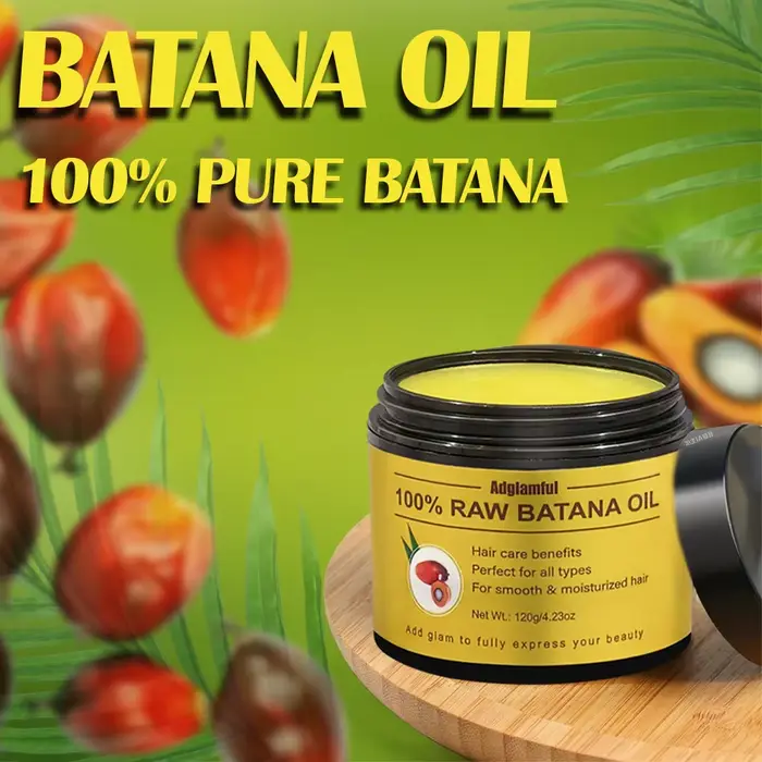Huile capillaire Batana 120g – Traitement sans rinçage, répare les pointes fourchues et la rupture, 