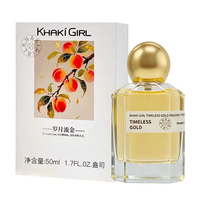 Parfum unisexe haut de gamme Timeless Gold pour femme, senteur boisée et jasminée, longue tenue, fra