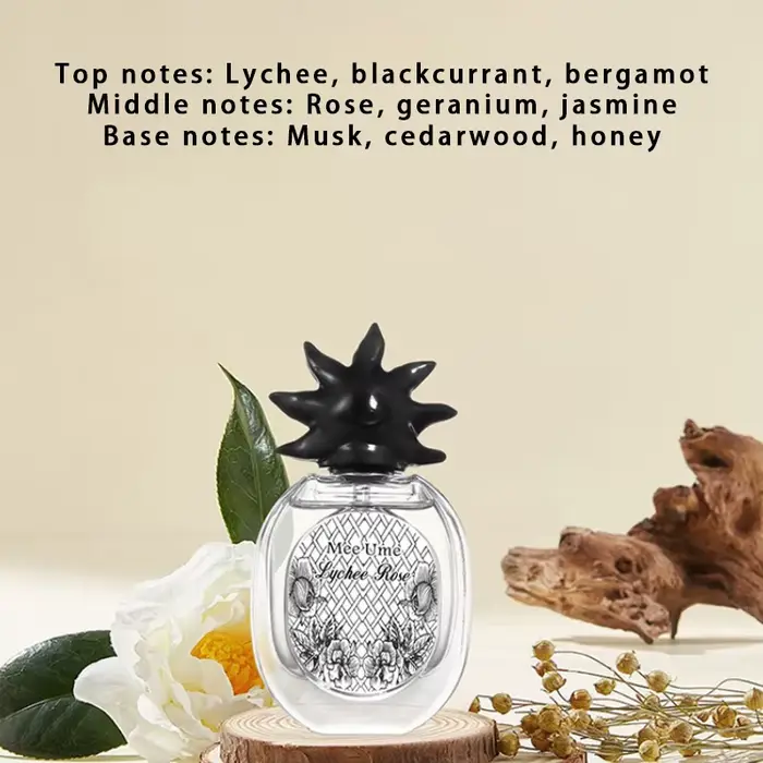 Parfum unisexe romantique français, frais, floral-fruchté-boisé, léger, éliminateur d'odeurs, parfum