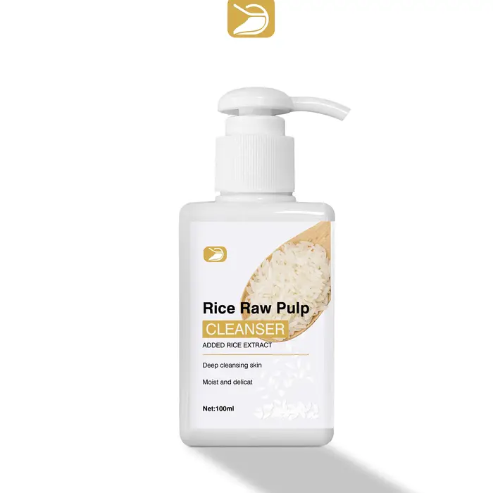 Pulpe pour le visage crude de riz CLEANSER Nettoyage en profondeur, hydrate et éclaircit les pores. 