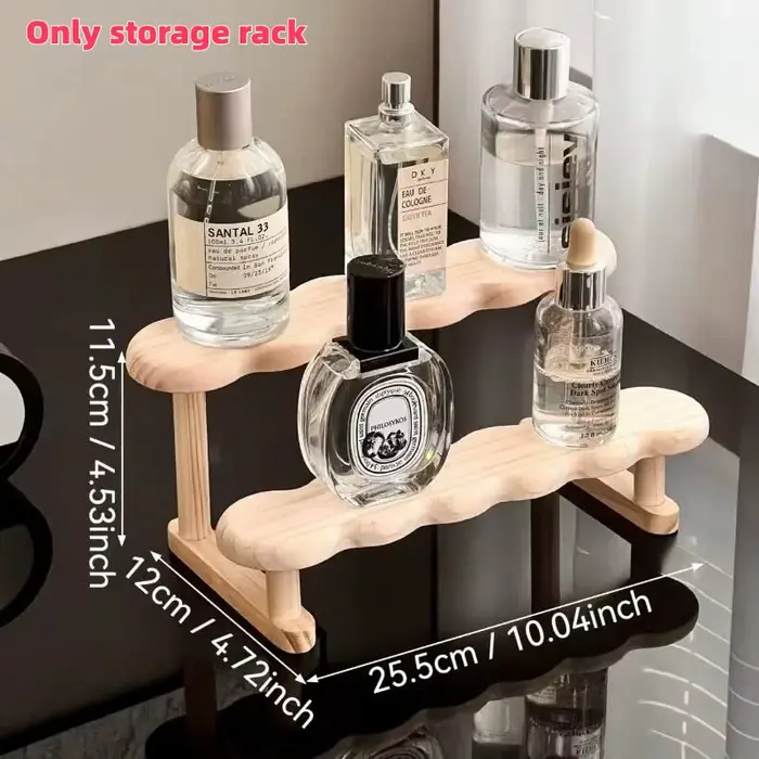 Présentoir créatif, étagère en bois pour organisateur de parfum, présentoir de parfum, vitrine de fi
