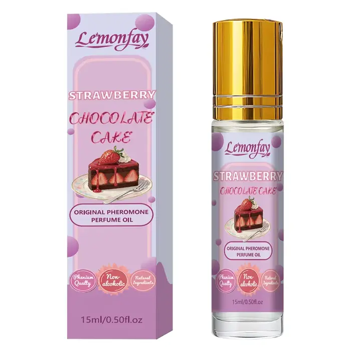 Huile de parfum aux phéromones au chocolat et aux fraises Lemonfay |   Parfum Gourmand Sucré |   Par