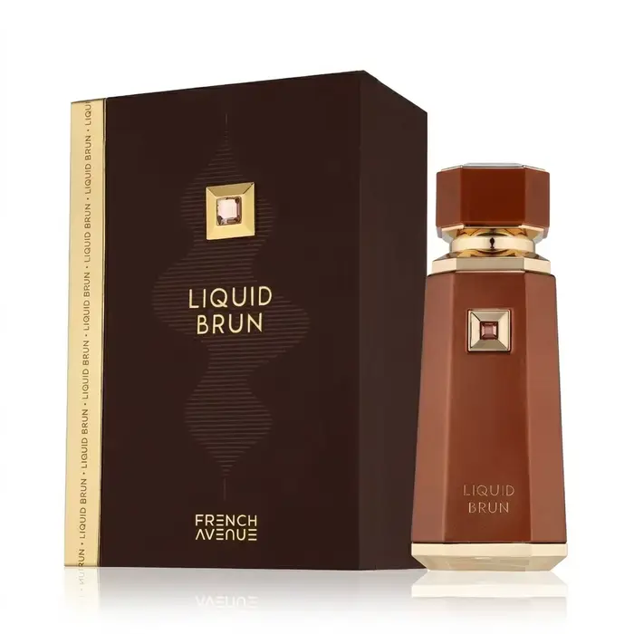 Parfum Arabe Oriental Longue Durée French Avenue Liquid Brun Azzure Aoud Cacao Morado Boisé Épicé Vanille Unisexe Cadeau