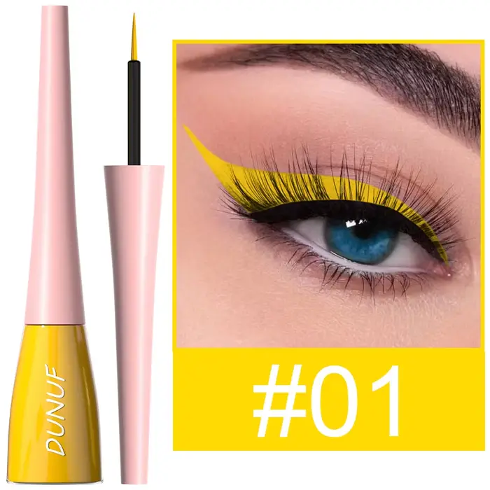 Eyeliner liquide coloré gris ciment