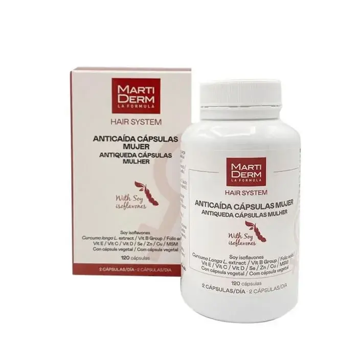 Martiderm Anti-Chute De Cheveux Pour Femmes 120 Gélules