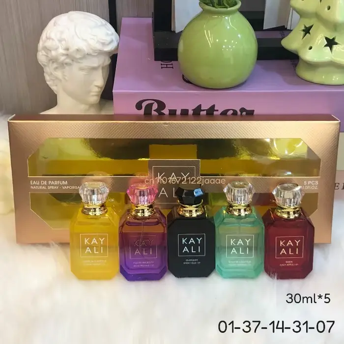 Ensemble de parfums KAYALI 30ml*5 Eau de Parfum Collection Longue Durée Doux Fruité Floral Vanille G