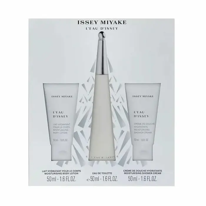 Issey Miyake L'Eau D'Issey Eau De Toilette Spray 50ml Coffret 3 Produits