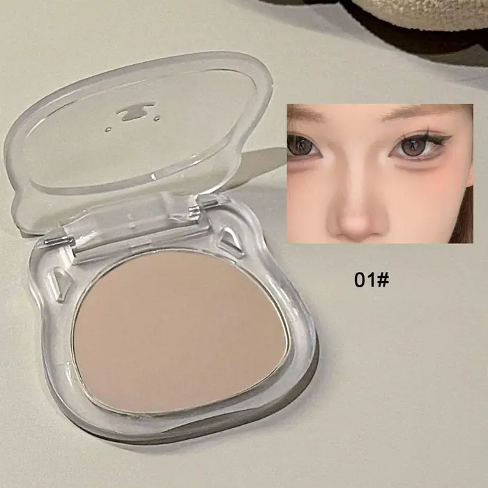 Kakashow surligneur mat poudre lisse et soyeuse contour du visage et éclaircissant pour créer un look de maquillage 3D