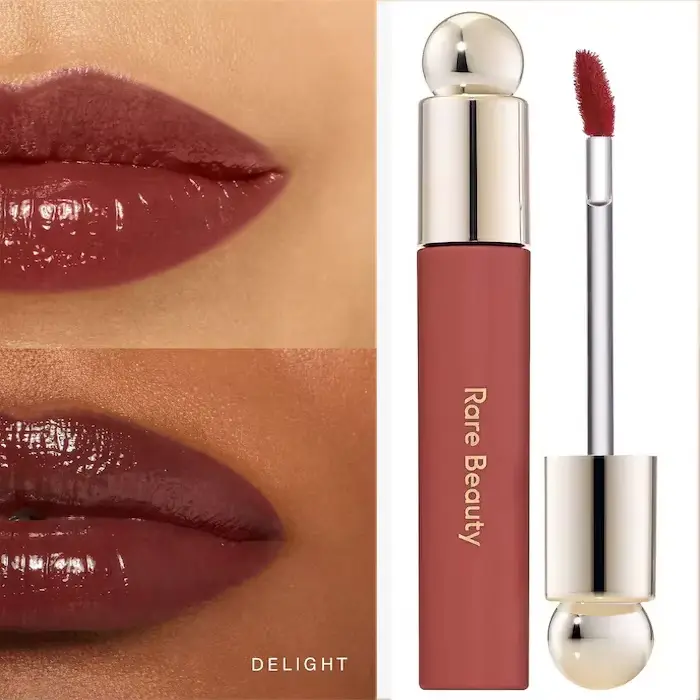 Rare Beauty Rouge à Lèvres Liquide Mat Waterproof Non-Transfert Anti-Bavures Longue Tenue Delight Ho