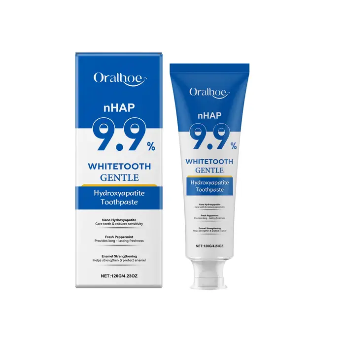 Dentifrice hydroxypatite en émail, réparation des taches, nettoyage de la mauvaise haleine, éliminat
