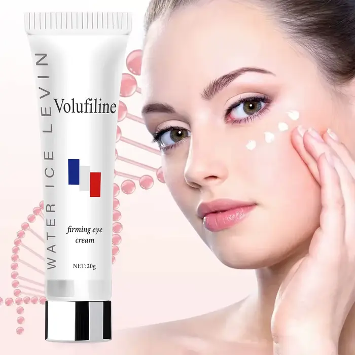 Crème pour les yeux Volufiline à l'acide hyaluronique et au rétinol hydratante anti-âge pour une peau élastique et lisse contour des yeux occasions spéciales usage quotidien à offrir