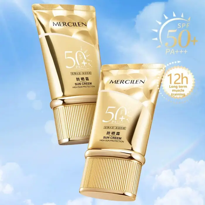 Crème solaire visage SPF 50+ PA+++ ultra haute protection