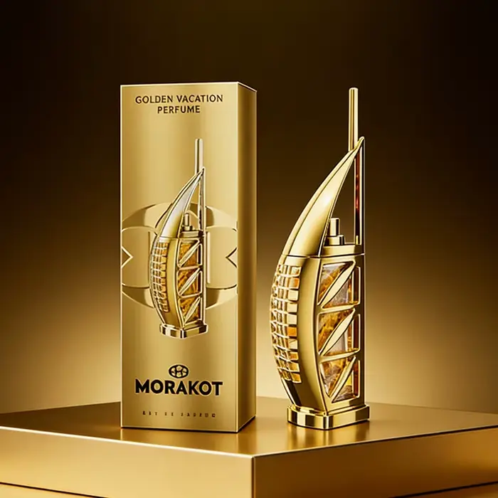 MORAKOT Golden Vacation Parfum Unisexe Longue Durée 75ml Eau de Toilette Parfum Frais Unisexe Pour H