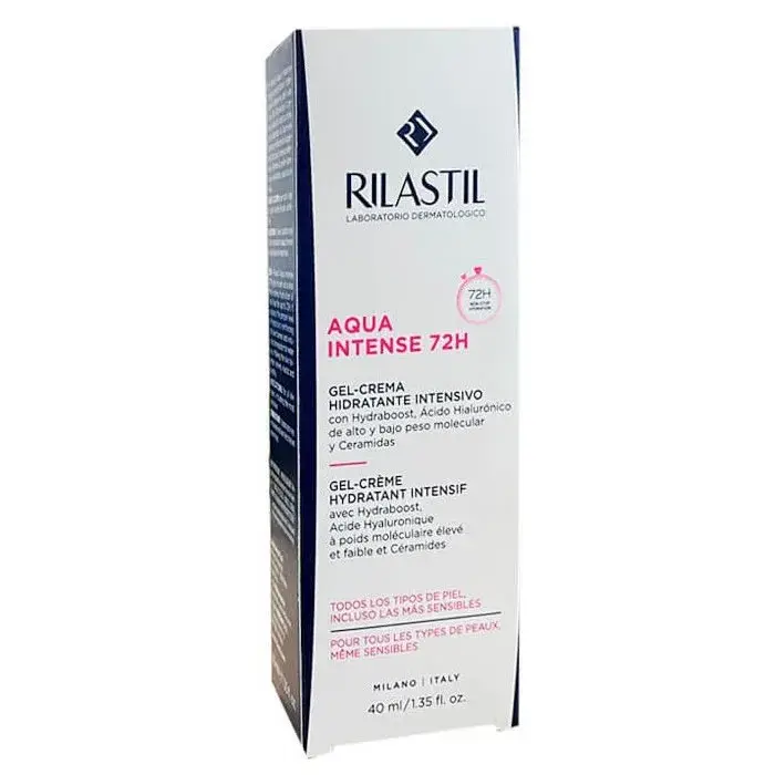 Rilastil Aqua Intense 72H Gel Intensive Moisturizing Cream 40ml