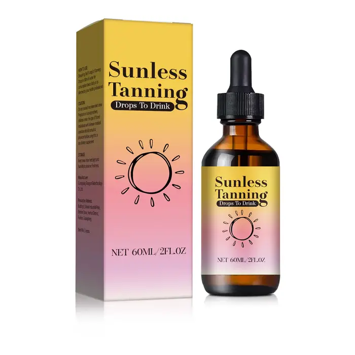 Gouttes autobronzantes sérum d'eau peau naturelle sans soleil accélérateur extérieur prévenir la sécheresse bronzage naturel stimulant ou visage corps