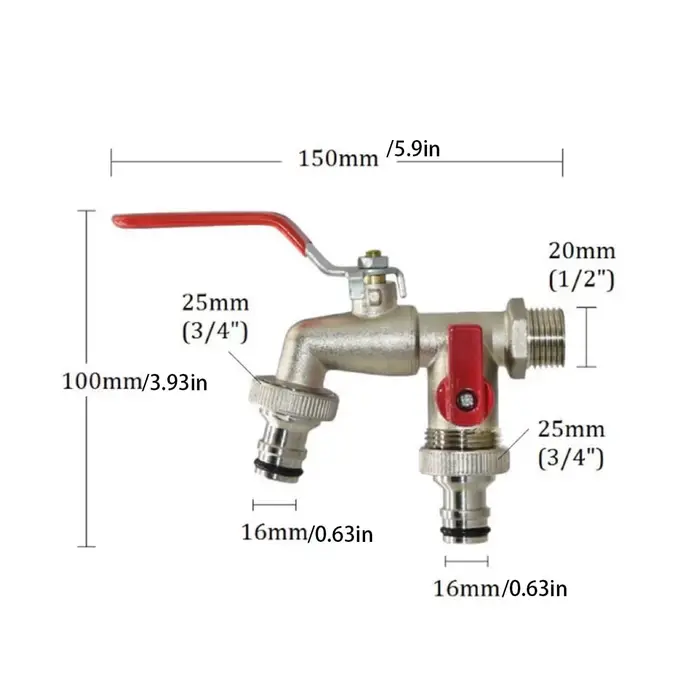 Système d'irrigation par robinet, arrosage de jardin, accessoires d'agriculture, équipement de jardi