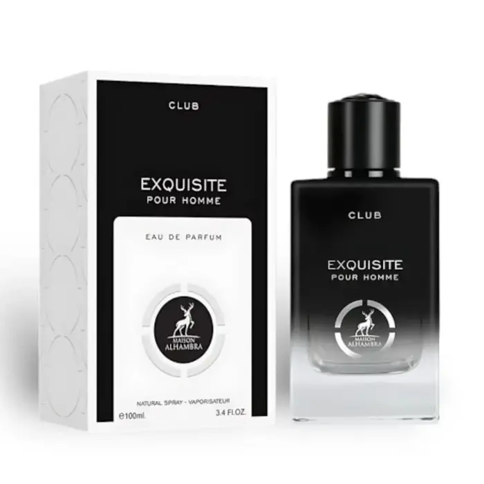 Maison Alhambra Club Exquisite Pour Homme Eau De Parfum 100ml Spray