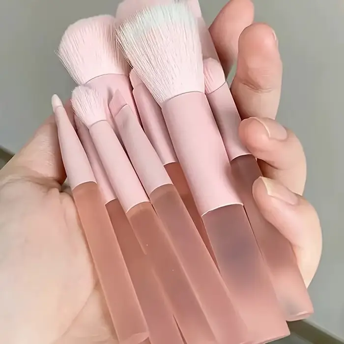 10 pièces pinceau de maquillage correcteur fond de teint fard à paupières ensemble de pinceaux pince