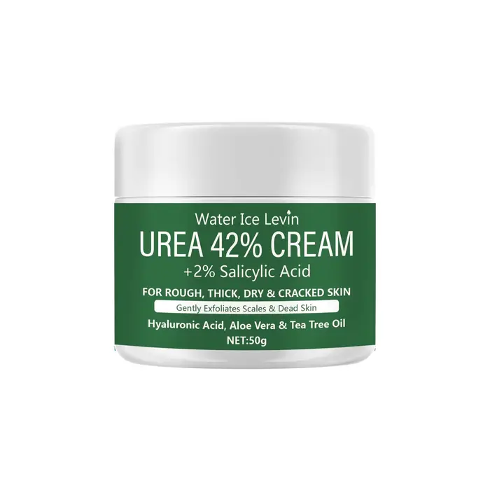Nouveau 42% crème d'urée + 2% acide salicylique hydratant pour les pieds et les mains, hydratant pro
