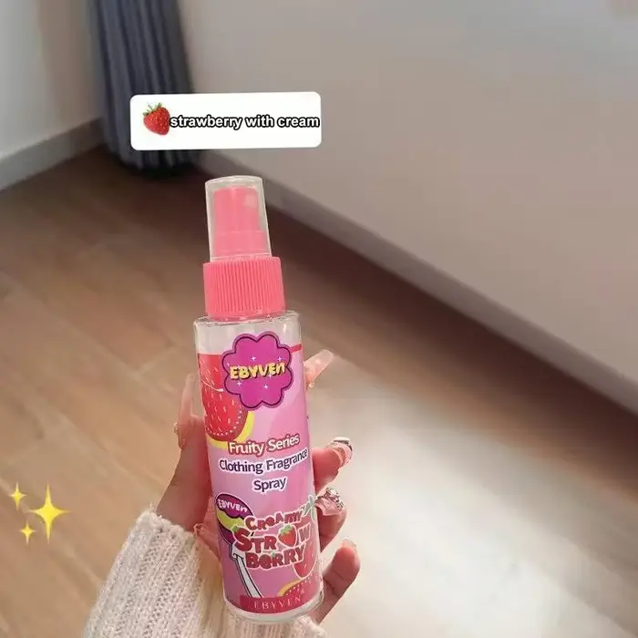 Parfum fruité thaïlandais, Spray de parfum pour vêtements, parfum de fraise/canaloupe/raisin/baise d