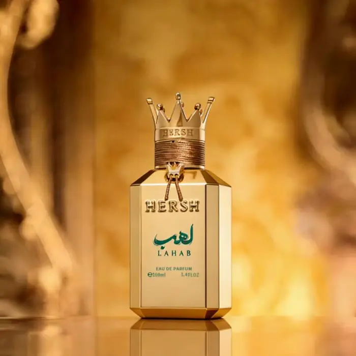 Eau de Toilette Hersh Lahab 100ml - Charme Impressionnant - Fraîcheur de Feuilles de Basilic Thaïlandais