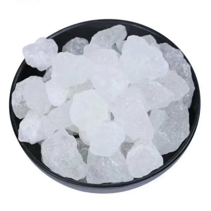 50g/100g argent en vrac alun cristal minéral solide anti-transpirant déodorant absorbant absorbeur pieds malodorants