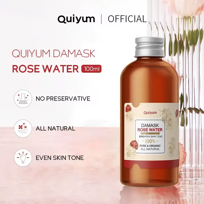 Soins du visage, eau de Rose