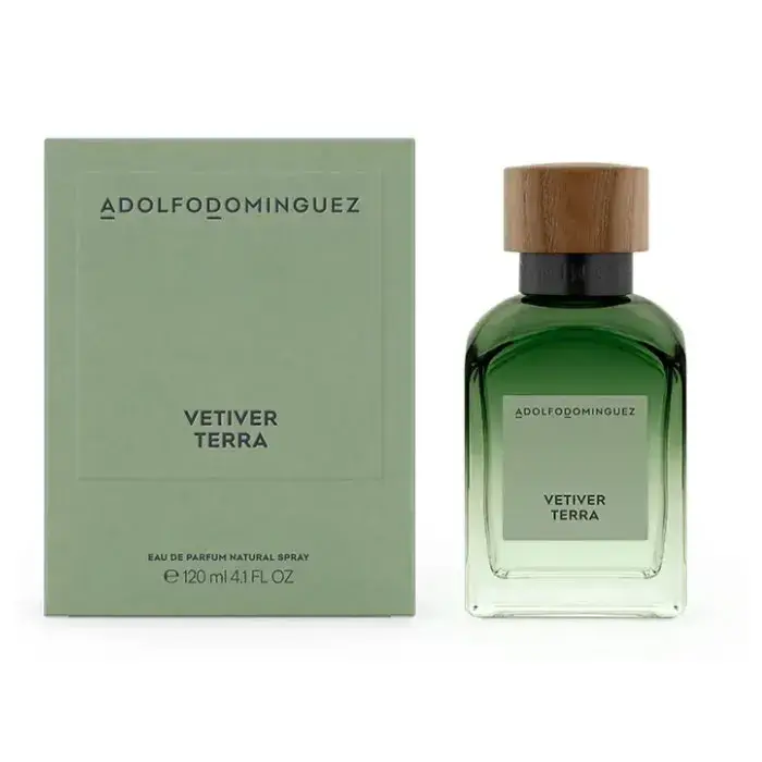 Adolfo Dominguez Vetiver Terra Eau De Parfum Vaporisateur 200ml