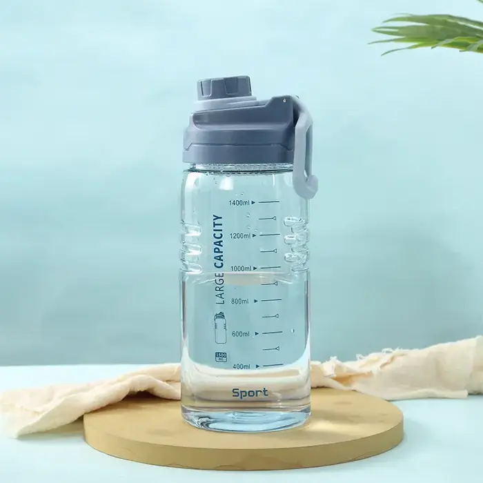 Bouteille de Sport sans BPA de 1.5 litres avec filtre, grande bouteille de 2600ml, bouilloire, bouteille d'eau, tasse pour eau bouillante