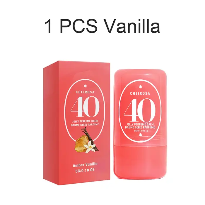 Baume Parfumé Solide 3 Senteurs 40 Ambre Vanille 62 Amande Caramel 68 Litchi Fruité Longue Durée Por