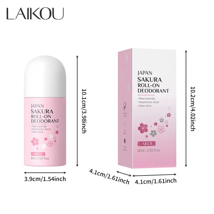 Déodorant japonais Sakura Roll On 60ml
