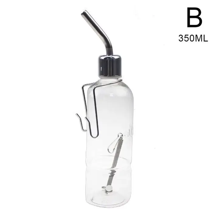 Bouteilles d'eau de 350ML pour lapin furet petit oiseau cochons d'inde Rats Hamster Cage suspendu ma