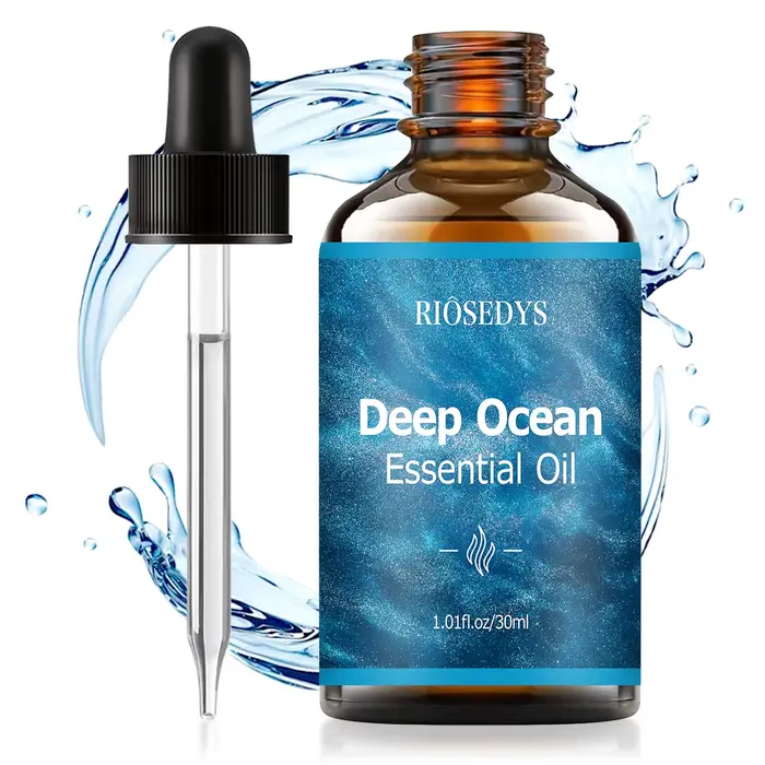 Huile essentielle DEEP OCEAN, huile parfumée marine fraîche pour diffuseurs, aromathérapie et artisa