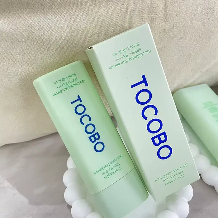 Crème solaire coréenne SPF50+ Tocobo Vita Airy Sun Primer, bloqueur solaire, crème pour la peau, anti-UV, protection solaire, hydratant doux pour le visage, stick