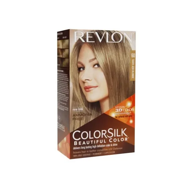 Revlon Colorsilk Sans Amoniaque 60 Dark Ash Blonde