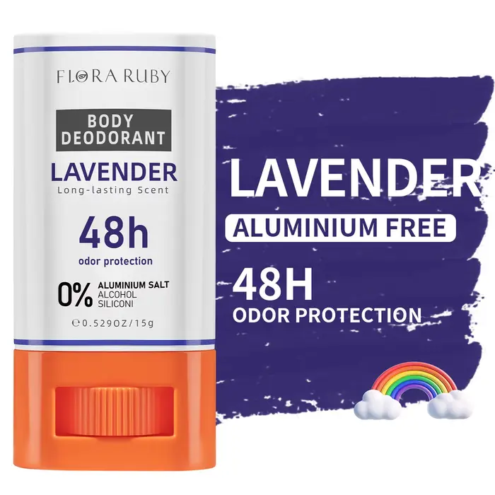 1 pièce Déodorant Femme Homme & Parfums Solides Anti-transpiration 48H Désodorisant Sec & Rafraîchis