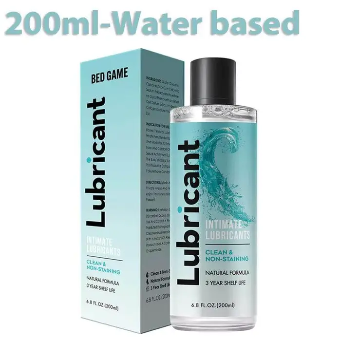 Lubrifiant corporel transparent pour femmes, facile à nettoyer, huile vaginale et anale, lubrifiant 