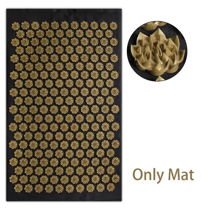 Pranamat Eco Lotus Spike Mat - Coussin de massage d'acupuncture Applicateur de Kuznetsov Sensi Yoga 