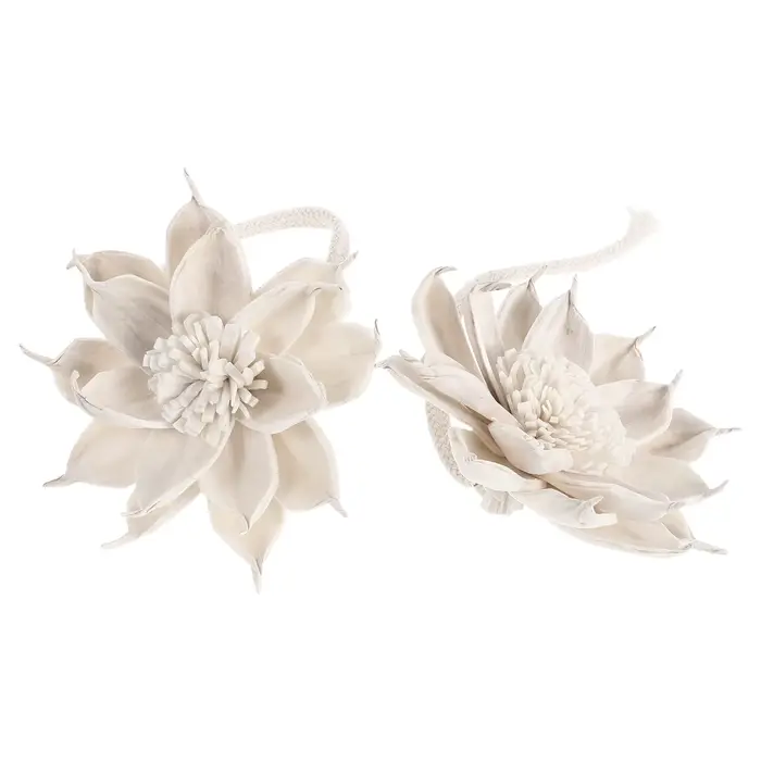 Bâtons de diffuseur d'arôme Floral, 2 pièces, parfum de gardénia, fleurs Sola séchées, décoration naturelle pour la maison, diffuseur d'huile essentielle d'aromathérapie