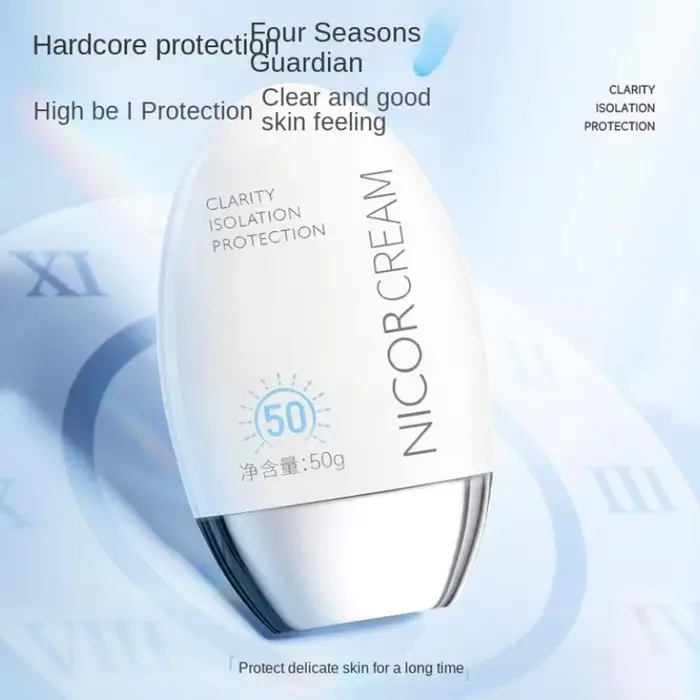 50ml imperméable à l'eau visage corps crème solaire crème solaire crème de Protection de la peau Ant
