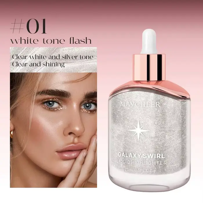 Surligneur liquide MAYCHEER ​ ​   Surligneur liquide imperméable et durable, brillance lisse, paille