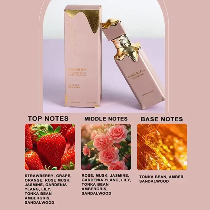 Marque arabe unisexe parfum frais naturel vanille crème Muffin Cologne charme durable Eau De Toilette tentation phéromone Spray