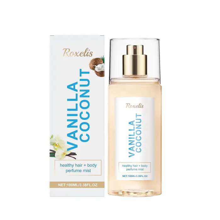 Spray parfumé pour le corps à la vanille et à la noix de coco