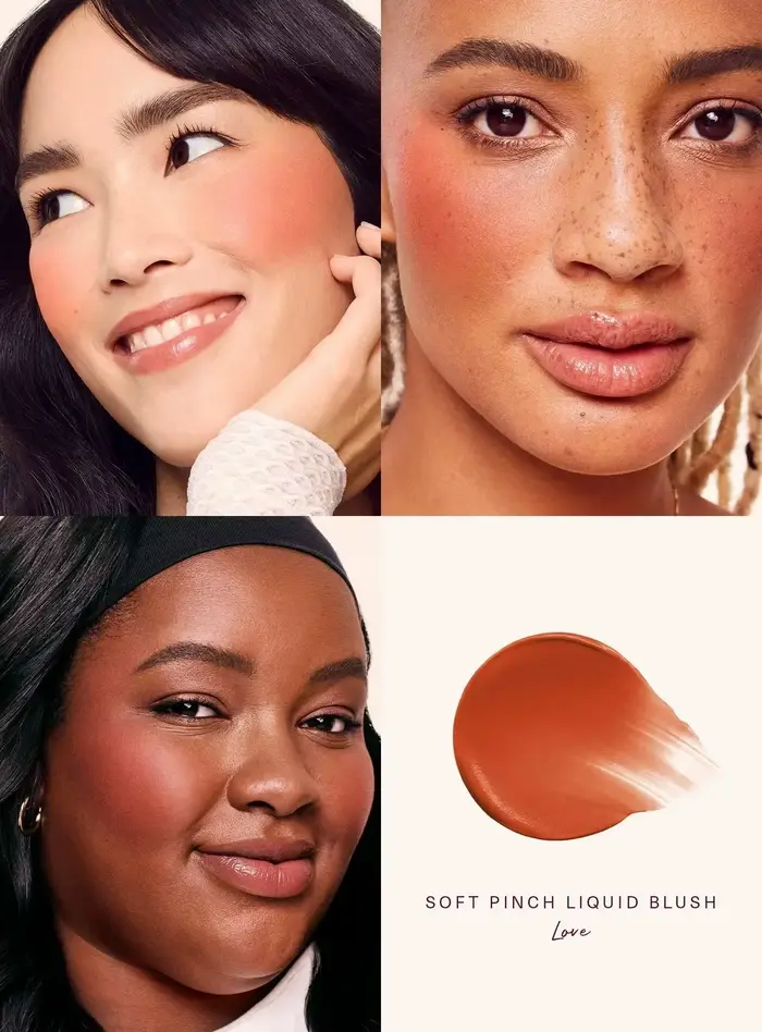 Rare beauté rouge à lèvres Blush crème Grace liquide