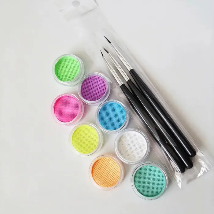 Maquillage pour les yeux UV de couleur pastel, cosmétique, doublure aquatique activée par l'eau, Eye
