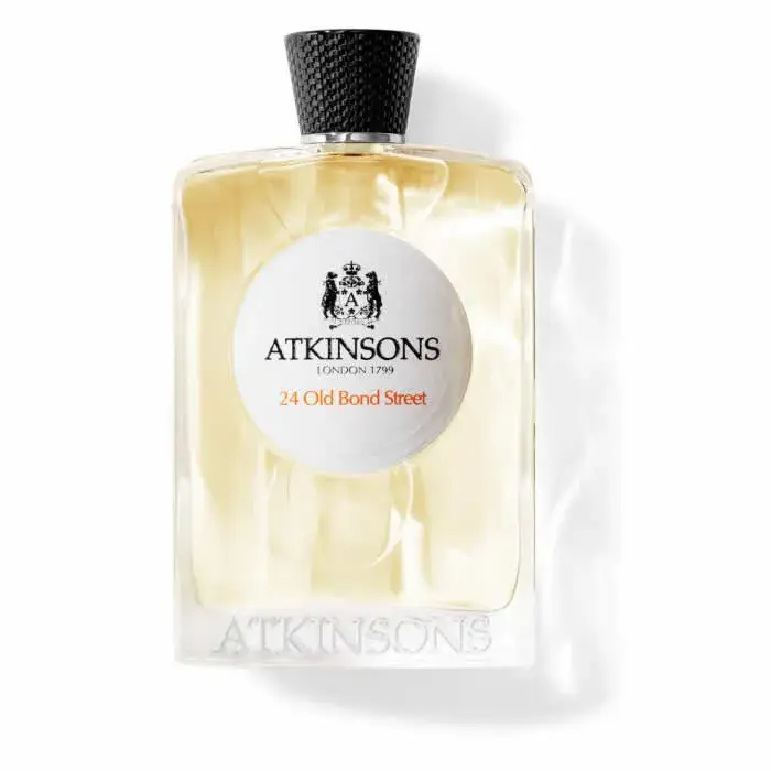Eau de cologne Atkinsons 24 Old Bond Street vaporisateur élégante pour homme et femme occasion spéciale fraîcheur bois précieux subtile Londres