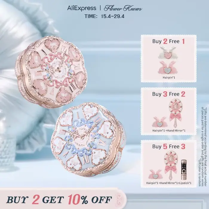 [NOUVEAU] Crème fond de teint en coussin Flower Knows Bunny Garden Collection