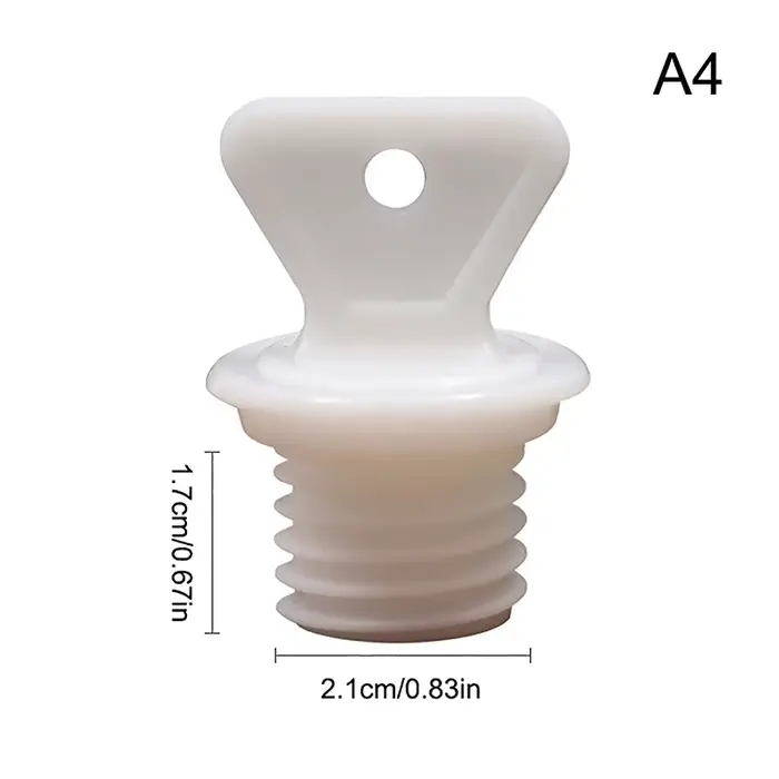 Bouchon de fermeture en plastique pour bouillotte, anti-fuite