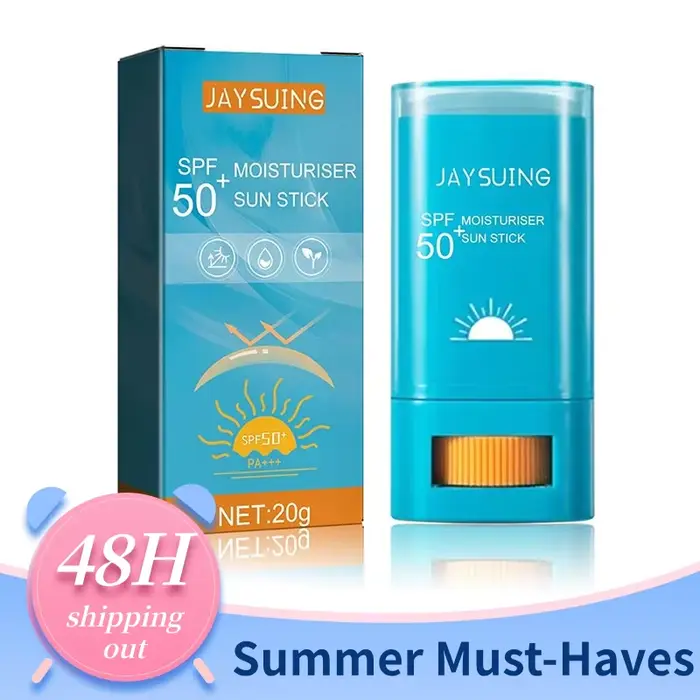 Crème solaire bâton SPF 50 + protection UV Anti-oxydant bloc